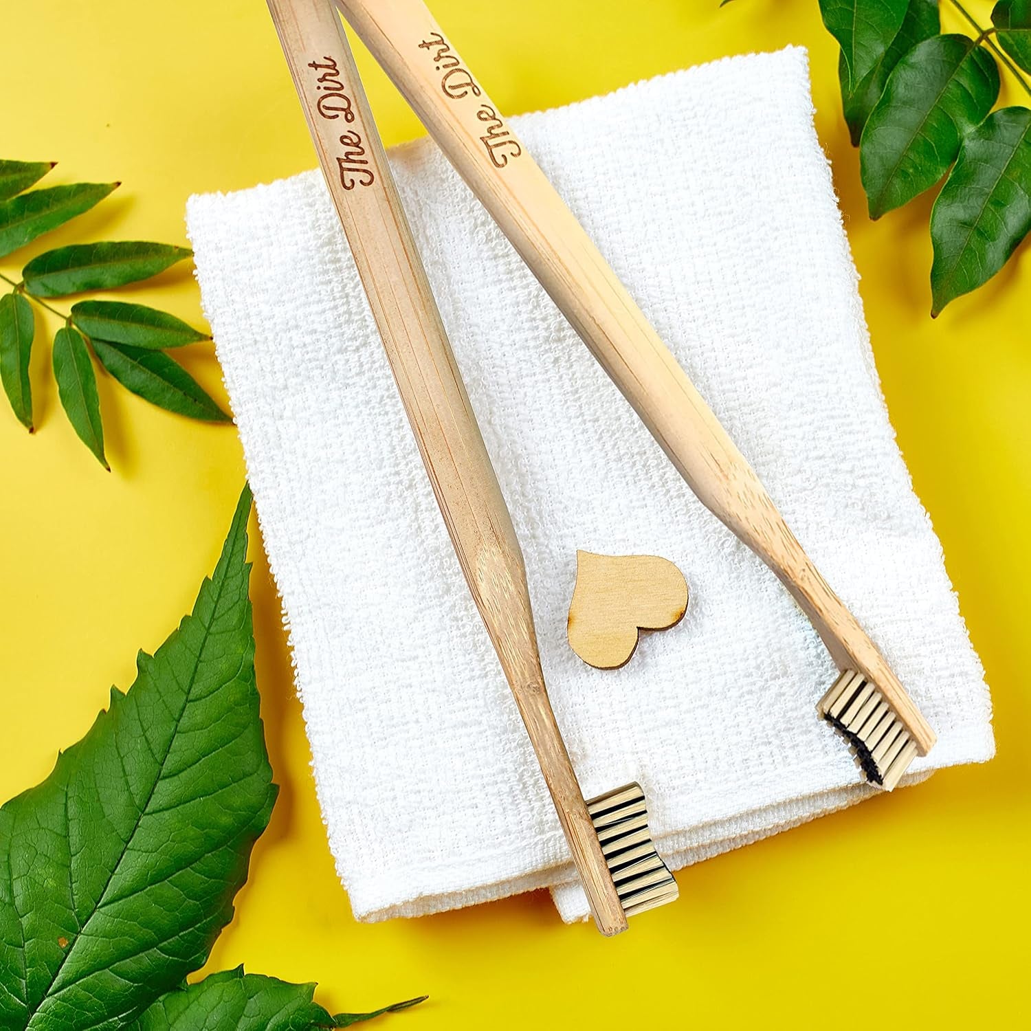 Charcoal Infused Bamboo Toothbrush - Biodegradable Natural Toothbrush with Soft Bristles - Eco-Friendly Oral Care Must-Have for a Brighter Smile (Single Pack)